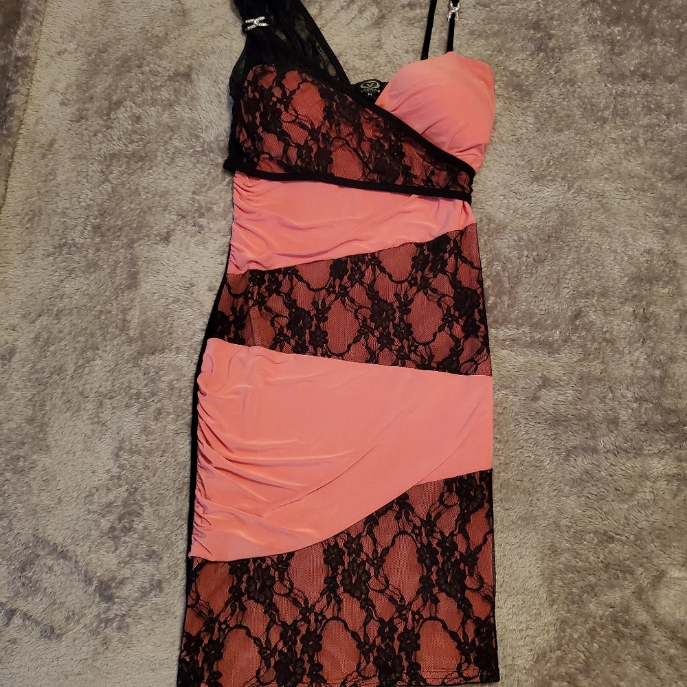 Asymmetrical cocktail dress